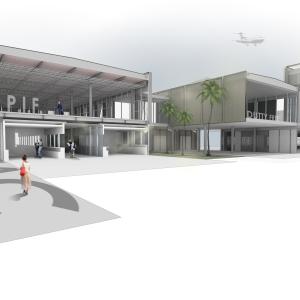 Schéma Extension Aéroport Martinique Aimé Césaire